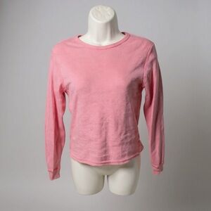 VZV Women's Pink Long Sleeve Top – Size L – NWT